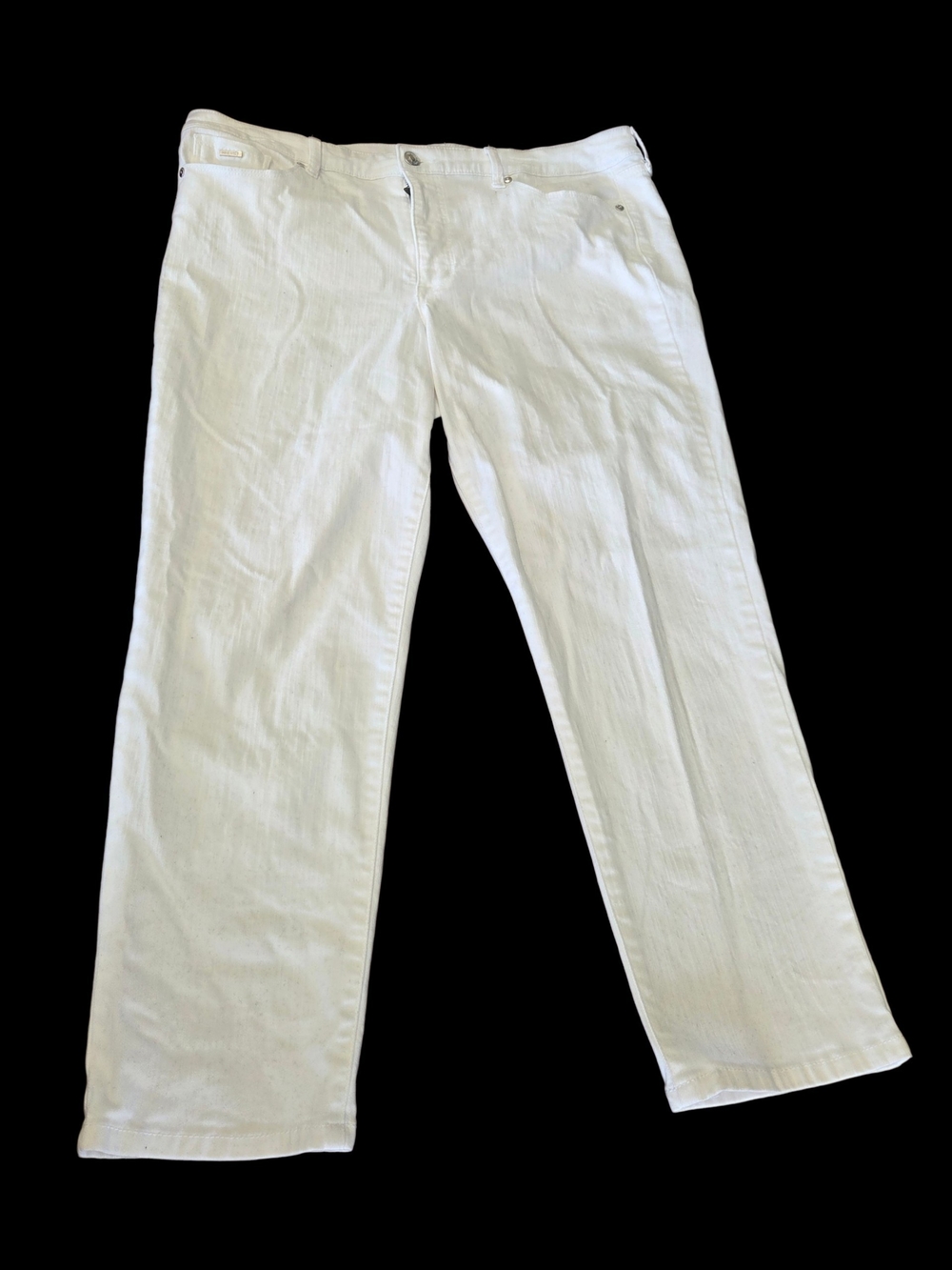 Nine West White Crop Jeans